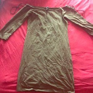 Off the shoulder .. MINI DRESS